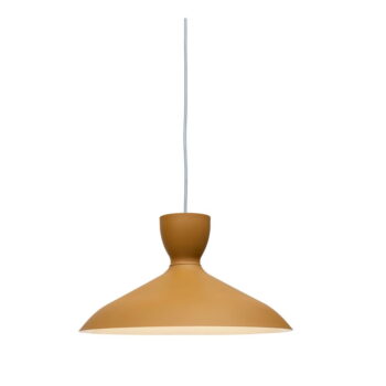 Oranžové závesné svietidlo s kovovým tienidlom ø 40 cm Hanover – it's about RoMi