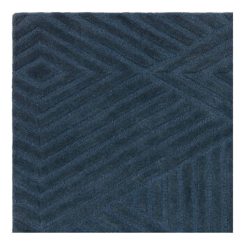 Tmavomodrý vlnený koberec 120x170 cm Hague – Asiatic Carpets - Image 4