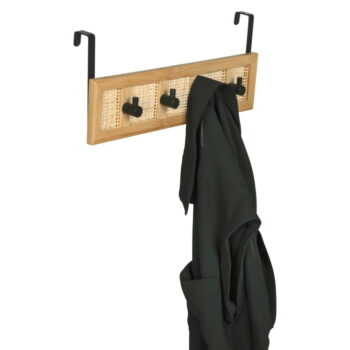Ratanový vešiak na dvere v prírodnej farbe 33 cm Allegre – Wenko – Obrázok 4