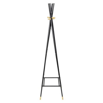 Čierny kovový vešiak Loft - Wenko - Image 4