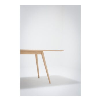 Jedálenský stôl z masívneho dubového dreva Gazzda Stafa, 220 × 90 cm - Image 3