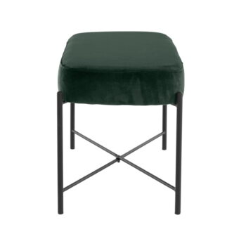 Tmavozelená zamatová lavica Berry - Støraa – Obrázok 3