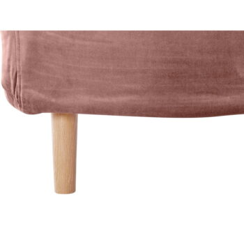 Ružové zamatové kreslo Magalli - Støraa - Image 7