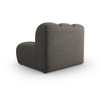 Tmavosivý modul pohovky (stredový diel) Lupine – Micadoni Home - Image 4