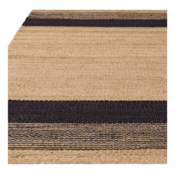 Čierno-béžový obojstranný ručne tkaný jutový koberec 120x170 cm Cedar – Asiatic Carpets - Image 5