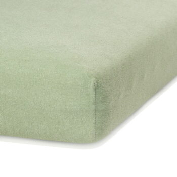 Zelená napínacia froté plachta 220x200 cm Ruby – AmeliaHome - Image 2