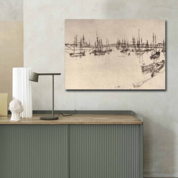 Obraz - reprodukcia 100x70 cm James Abbott McNeill Whistler – Wallity - Image 3