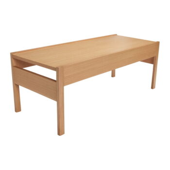 Konferenčný stolík s doskou v dubovom dekore v prírodnej farbe 50x120 cm Forma – Hübsch - Image 3