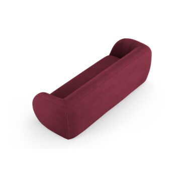 Vínová pohovka z textílie buklé 230 cm Essen – Cosmopolitan Design - Image 3