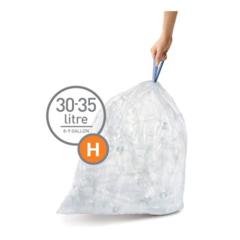 Sťahovacie vrecia na odpadky v súprave 60 ks 35 l H – simplehuman - Image 6