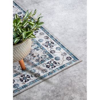 Svetlomodrý koberec 200x290 cm Saveh Cream Blue – Elle Decoration - Image 3