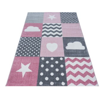 Ružovo-sivý detský koberec 160x230 cm Kids – Ayyildiz Carpets - Image 6