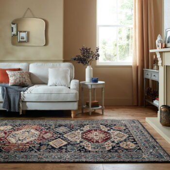 Tmavomodrý koberec 120x170 cm Gillingham – Flair Rugs - Image 2