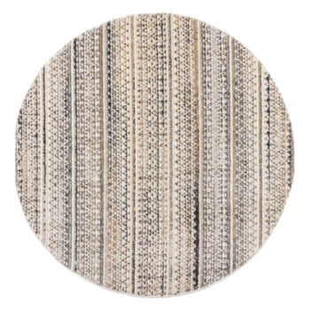 Béžový okrúhly koberec 160x160 cm Camino – Flair Rugs
