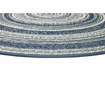 Modrý vonkajší koberec Universal Verdi, ⌀ 120 cm – Obrázok 3
