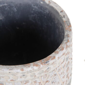 Obal na kvetináč z cementu ø 14 cm – Ixia - Image 4