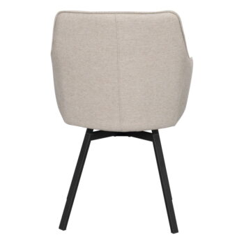 Béžové otočné jedálenské stoličky v súprave 2 ks Alison - Rowico – Obrázok 4