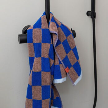 Modro-hnedé uteráky z bio bavlny v súprave 2 ks 40x55 cm Retro - Mette Ditmer Denmark – Obrázok 11