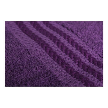 Sada 4 fialových bavlnených osušiek Foutastic, 70 × 140 cm – Obrázok 2