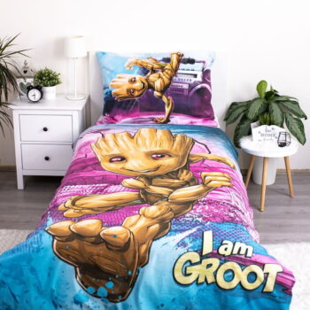 Bavlnená detská obliečka na jednolôžko 140x200 cm Groot – Jerry Fabrics – Obrázok 2