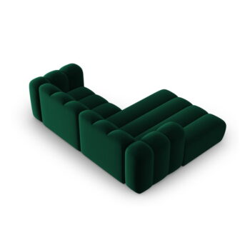 Tmavozelená rohová pohovka (ľavý roh) Lupine – Micadoni Home – Obrázok 4