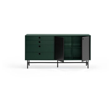 Čierno-zelená komoda Teulat Punto, šírka 150 cm - Image 7
