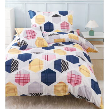 Trojdielne obliečky na jednolôžko z mikrosaténu 140x200 cm Amelie – My House – Obrázok 4