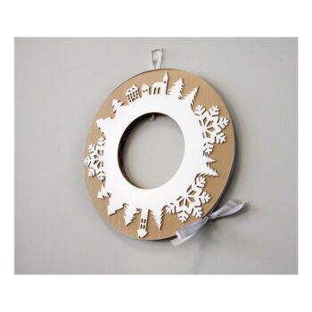Adventný veniec so sivou stuhou Unlimited Design for kids - Image 9