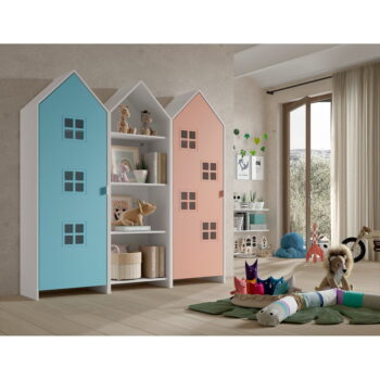 Otvorená detská šatníková skriňa 173x171,5 cm CASAMI BRUGES – Vipack – Obrázok 2