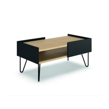 Konferenčný stolík s doskou v dubovom dekore 100x55 cm Nina - TemaHome - Image 2