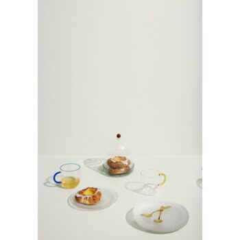 Sklenený tanier ø 27 cm Fuyu – Hübsch - Image 2