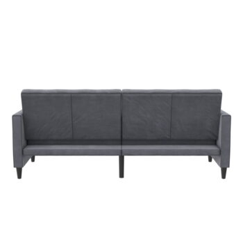 Sivá zamatová pohovka 207 cm Celine – Støraa - Image 11