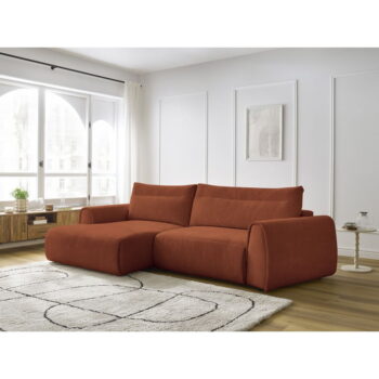 Oranžová rohová pohovka Aden – Bobochic Paris - Image 2