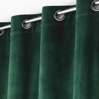 Zelený menčestrový záves 140x260 cm Casual – douceur d'intérieur - Image 2