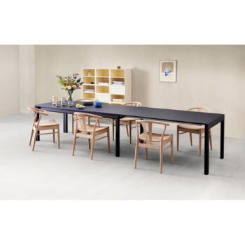 Prídavné dosky k jedálenskému stolu 2 ks s čiernou doskou 53,5x96 cm Join by Hammel – Hammel Furniture - Image 7