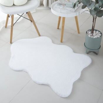 Biela syntetická kožušina 60x90 cm Caty – Ayyildiz Carpets – Obrázok 2