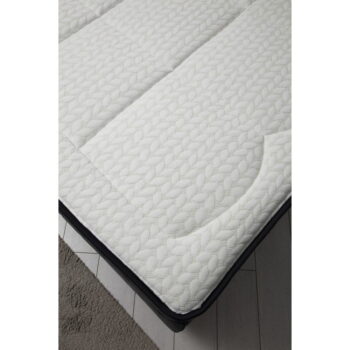 Tmavomodrá boxspring posteľ s úložným priestorom 140x200 cm Sonata – Kalune Design - Image 5