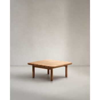 Záhradný odkladací stolík z tíkového dreva 70x70 cm Turqueta – Kave Home – Obrázok 4