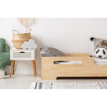 Detská posteľ z borovicového dreva 80x200 cm Box 2 - Adeko – Obrázok 3