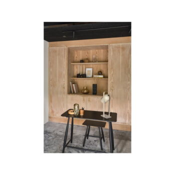 Čierna ručne vyrobená váza z polyresínu (výška 30 cm) Lyst – Villa Collection - Image 3
