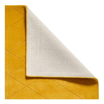 Horčicovožltý vlnený koberec Think Rugs Kasbah, 120 x 170 cm - Image 5