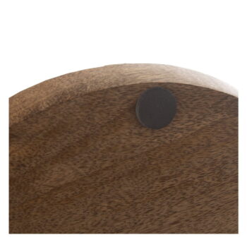 Servírovací drevený podnos ø 30 cm Mango – Orion - Image 4