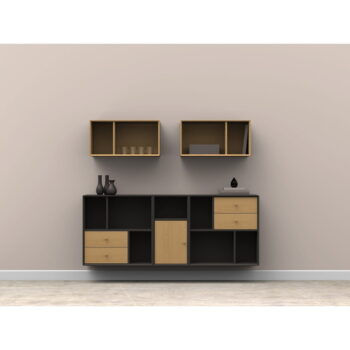 Komponent - dvierka v dekore duba v prírodnej farbe 33x43 cm Z – Tenzo - Image 7