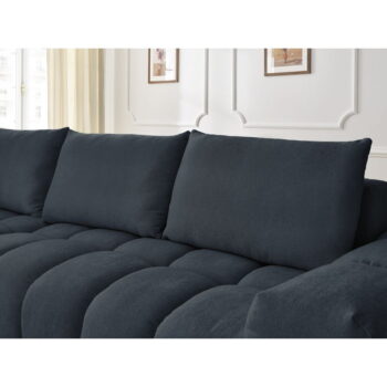 Tmavomodrá rohová pohovka Everest – Bobochic Paris – Obrázok 9