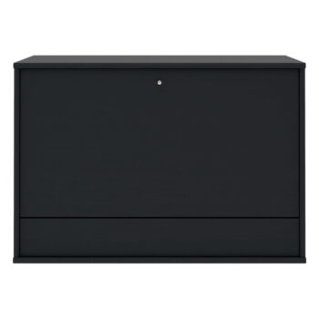 Čierna vinotéka 89x61 cm Mistral 004 - Hammel Furniture