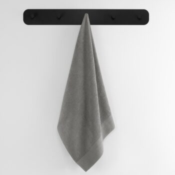 Sivý froté bavlnený uterák 50x100 cm Amari – AmeliaHome - Image 3