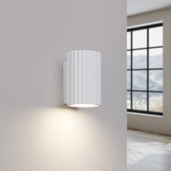 Biele nástenné svietidlo Gleam – Nice Lamps - Image 4