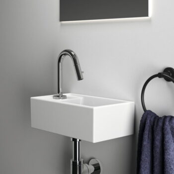 Biele keramické umývadlo 37x21 cm i.Life S – Ideal Standard - Image 5