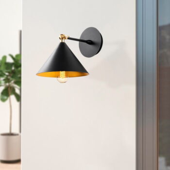 Čierne nástenné svietidlo Berceste – Opviq lights - Image 3