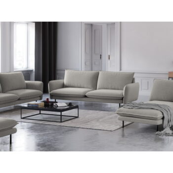 Svetlosivá pohovka Cosmopolitan Design Vienna, 200 cm - Image 3